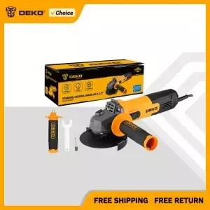 데코 앵글 그라인더 800W 휴대용 절단기 11000RPM 전동 공구 115mm 연마기 가정용 목공용