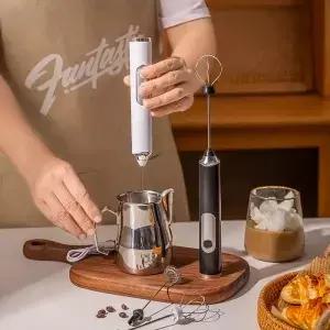 전기 우유 거품기 블렌더 무선 커피 털 믹서 휴대용 계란 비터 카푸치노 Frother USB 주방 도구