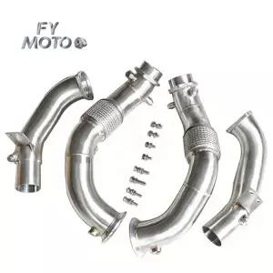 배기 다운파이프 BMW M850I G14 G15 G16/M550i G30/M650I/750I G11 G12 OPF N63 22 +