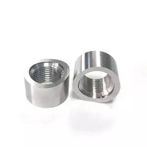 1PCS 스테인레스 스틸 O2 산소 센서 커브 노치 베이스 너트 마개 M18x1.5 어댑터