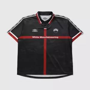 엄브로 UMB X White Mountaineering 유니폼 반팔 티셔츠 블랙(UQ111CRJ29) 4781799