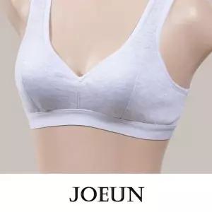[하프클럽/셀럽하우스]주니어 1단계 퓨어 메쉬도트 A컵 스포츠브라 자주브라