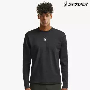 스파이더 본사 공용 액티브라이프 롱 슬리브 티셔츠 SPHFCNRL111UBLK