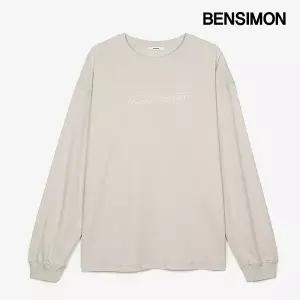 벤시몽 오버핏 롱 슬리브 티셔츠 BS5STL503OY 762023