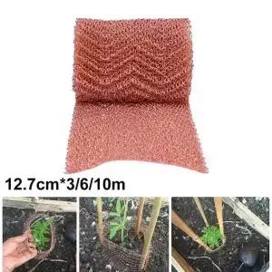 구리망 달팽이 퇴치기 녹 방지 오래 지속되는 쥐 차단망 정원 식물 보호용