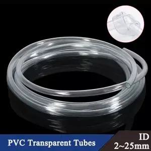 투명 PVC 플라스틱 호스 하이 퀄리티 워터 펌프 튜브 2 3 4 5 6 8 10 12 14 16 18 20 25mm 내경 1M 3M 5M