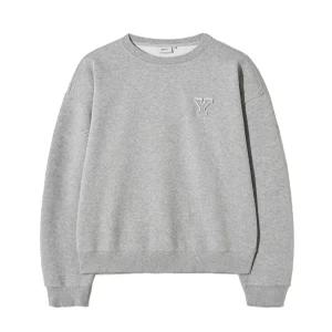 예일 Y로고 아플리케 스웨트셔츠 그레이 5380985
