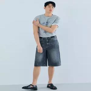 게스 MQ2D9071 여성 청바지 데님 1color 남성 그레이 버뮤다 팬츠 6171334