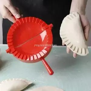 플라스틱 만두 제조기 금형 핸드 반죽 프레스 클립 DIY 라비올리 파이 주방 과자 도구 요리 액세서리