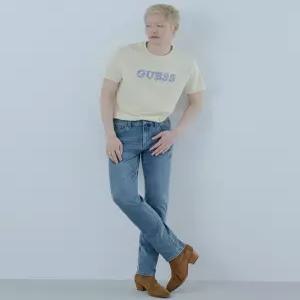 게스 NQ2DE130 여성 청바지 데님 [ON]1color 남성 저온스 슬림 스트레이트 MBL 6270