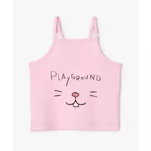 매장정품 PLAYGROUND PG Pink bunny Sleeveless