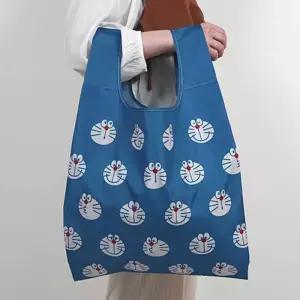 와고코로 도라에몽 에코백 대용량 시장가방 장바구니 숄더백 W40xH63cm