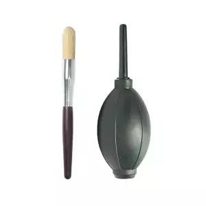 커피 그라인더 에스프레소 머신 및 포터필터 액세서리용 청소 브러시 공기 송풍기