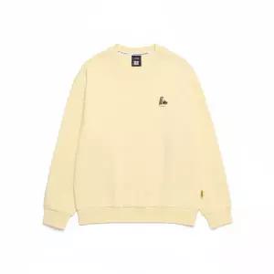 NATIONALGEOGRAPHIC N251USW940 동물 와펜 세미 오버핏 맨투맨 BUTTER