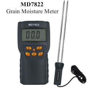 MD7822 곡물 수분 측정기 LCD 디스플레이 디지털 습도 밀, 옥수수, 쌀 함유 함량 감지기