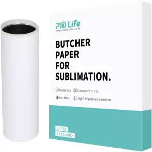PYD Life 210 시트 승화 열 프레스 8.3 x 9.4 인치 핏 20 OZ 스키니 텀블러 인쇄 노 커팅 웨이스트