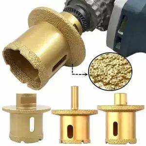 1PC 드릴 비트 구멍 오프너 그라인더 Brazed 다이아몬드 대리석 타일에 대 한 코어 보았다 세면기