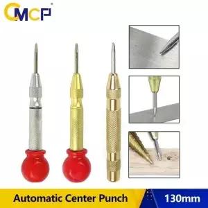 CMCP 자동 센터 핀 펀치 목공 도구 드릴 비트 금속 스프링 로드 덴트 마커 130mm