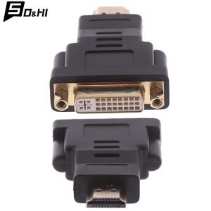 DVI-HDMI 어댑터 컨버터  HDMI 수-DVI 24 + 5 암 HDTV 프로젝터 모니터용  1080P