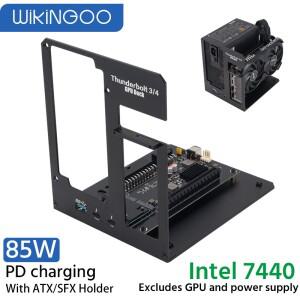 노트북 썬더볼트 호환 GPU 도크  외장 그래픽 카드  맥북 호환 윈도우용  85W PD 충전  40Gbps