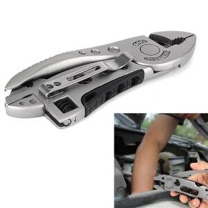 Multitool 펜치 포켓 나이프 스크루 드라이버 세트 키트 조정 가능 렌치 턱 스패너 수리 야외 캠핑 생존 멀