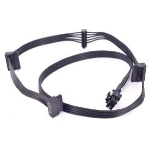 PCI-e 6핀 수 1 ~ 4 SATA 15핀 전원 공급 장치 케이블 포트 승수(CORSAIR RMx 시리즈 RM1000x RM850x RM750