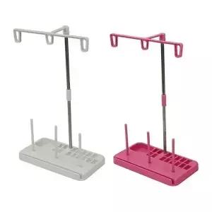 스레드 3 스풀 재봉사 홀더 홈 재봉틀 주최자 DIY 바느질 퀼트 액세서리