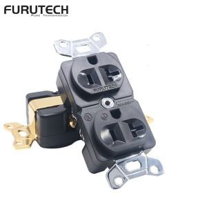 FURUTECH 단결정 구리 미국 표준 전원 소켓 코어  벽 플러그  하이파이 오디오 스페셜 86 테일 시트  20A