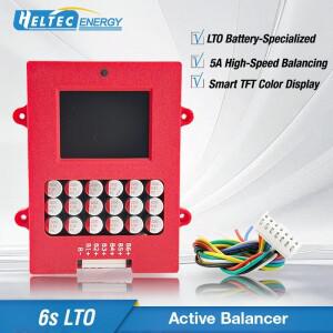 Heltec 리튬 티타네이트 6S 전압 디스플레이가 있는 액티브 밸런서 TFT LTO 배터리 테스터 6s 5a 에너지 전