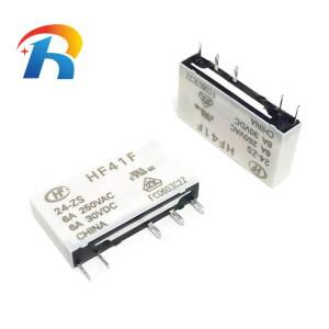 5피스 전원 릴레이 HF41F 5/12/24V -ZS HF41F-5-ZS 5Pin 6A250V