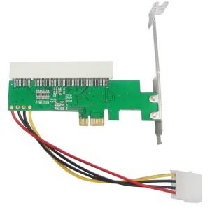 PCI E Express X1-PCI 라이저 카드 버스 고효율 어댑터 변환기 데스크탑 ASM1083 칩용 USB 3.0 케이블