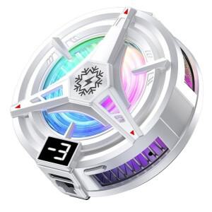 TL25 TL07 반도체 휴대폰 쿨러 5V3A 강력한 냉각 마그네틱 및 클립 게임 라이브 방송용 2-in-1 디지털 디스