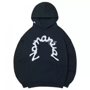 매장정품 노메뉴얼 NOMANUAL S.P.L HOODIE - BLACK NM63HD08M1BK 175942