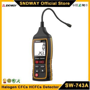 SNDWAY SW-743A 할로겐 감지기, 냉매 에어컨 프레온 가스 누출 CFCs