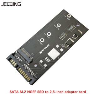 SATA M.2 NGFF SSD 2.5 SATA-M.2 어댑터 라이저 카드 1 개  인기