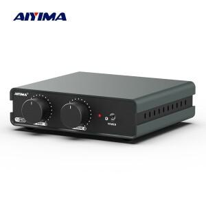 AIYIMA 오디오 T3 프로 미니 MM/MC 포노 프리앰프, 턴테이블 축음기 비닐 레코드 플레이어, 스테레오 게인
