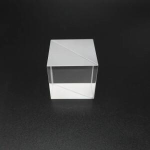광학 빔 스플리터 10/15/20/30/40/50mm 프리즘 큐브 비율 R50%