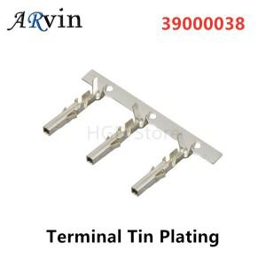 주석 도금 Molex 커넥터 39000038  5556T 터미널  50 개