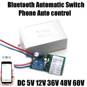 블루투스 근접 스위치 자동 시작 제어 DC 5V 12V 36V 48V 60V 키 없음 오픈 전기 바이크 오토바이 자전거