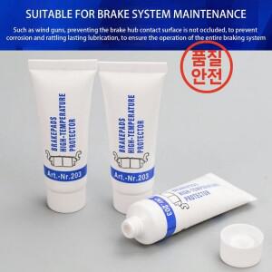 자동차 브레이크 그리스 윤활제 15g 부품 유체 안정적인 조립
