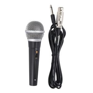 XLR 마이크  3 핀  1/4 인치 케이블  오디오 연결  무대 노래방 및 녹음용 핸드헬드