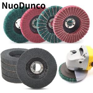 NuoDunco 115mm 나일론 섬유 플랩 디스크 4.5 