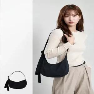 [바쿠]바쿠 BAGGU 스몰 나일론 크레센트백 여성용 미니숄더백