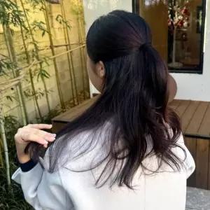 블랙 헤어밴드 머리 고무줄 없는 묶음 헤어액세서리 20p 곱창밴드 안아픈머리끈