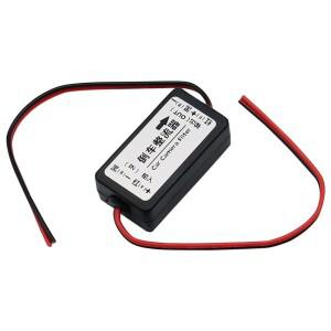 차량 후방 보기 정류기  백업 카메라 필터용 캐패시터 커넥터  12V DC 전원 릴레이