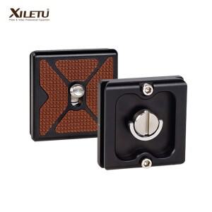 XILETU-XPU40 범용 퀵 릴리스 플레이트 w 1/4 인치 일반 나사  ARCA 스위스 표준 삼각대 볼 헤드 카메라 ds