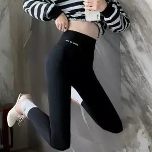 [옷자락]여성 운동 데일리 하이웨스트 심리스 레깅스