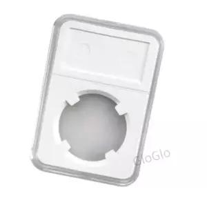 Pc 38mm 동전 홀더 라이너 보관함이있는 보호 홈 방진 휴대용 플라스틱 수집 상자 캡슐 주최자