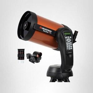 Celestron NexStar 8SE 망원경 초보자 고급 사용자를 위한 컴퓨터 완전 자동 GoTo 마운트 SkyAlign 기술 40 000개 이상의 천체 20 3cm 8인치 기본 거울