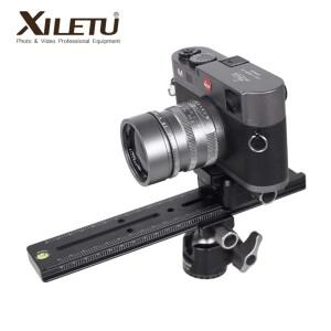 호환 XILETU LCB-24B 연장 퀵 릴리스 플레이트 키트  노달 슬라이드 삼각대 레일  다기능 트랙 돌리 240mm